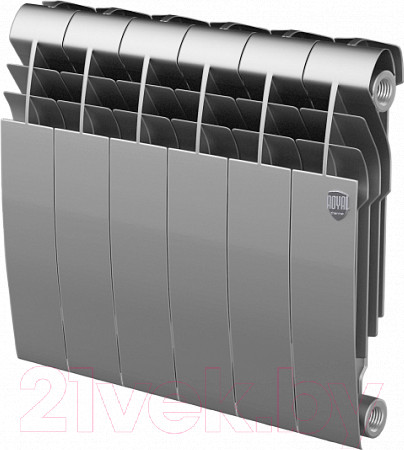 Изображение товара Радиатор биметаллический Royal Thermo Silver Satin 350 (6 секций)