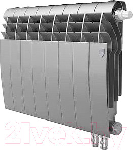 Изображение товара Радиатор биметаллический Royal Thermo Silver Satin 350 (8 секций)