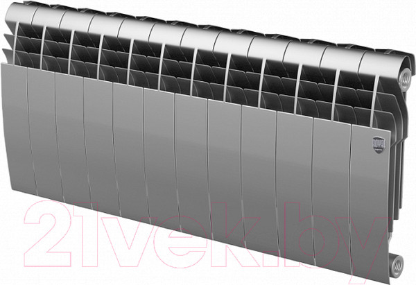 Изображение товара Радиатор биметаллический Royal Thermo Silver Satin 350 (12 секций)