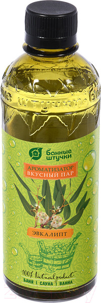 Изображение товара Ароматизатор для бани Банные Штучки Вкусный пар. Эвкалипт/ 32230  (350мл)