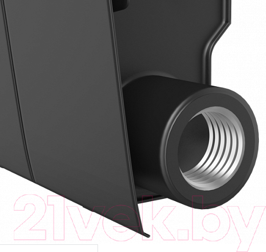 Изображение товара Радиатор биметаллический Royal Thermo Noir Sable 350 (3 секции)