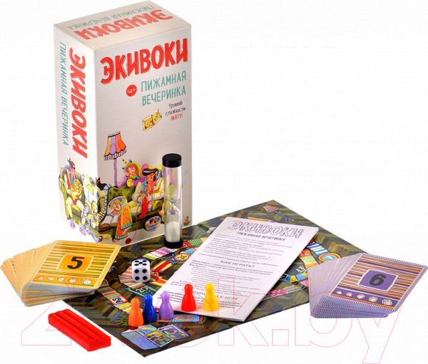 Изображение товара Настольная игра Экивоки Экивоки. Пижамная вечеринка / 21295