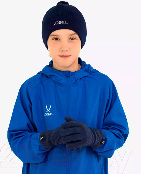 Изображение товара Перчатки Jogel Essential Fleece Gloves (XS, темно-синий)