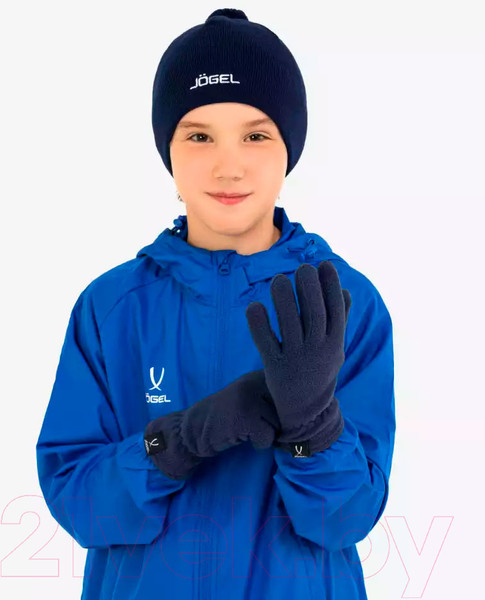 Изображение товара Перчатки Jogel Essential Fleece Gloves (XS, темно-синий)