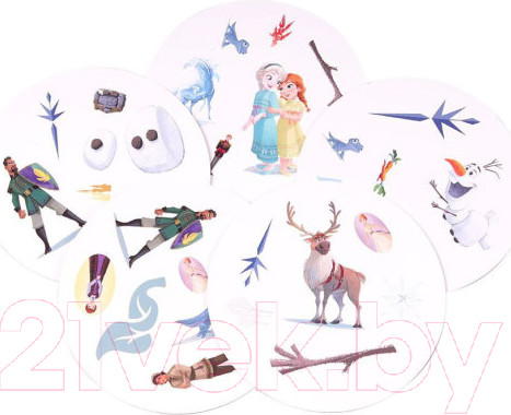 Изображение товара Настольная игра Asmodee Доббль. Холодное сердце 2 / БП-00003119