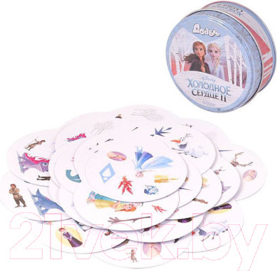 Изображение товара Настольная игра Asmodee Доббль. Холодное сердце 2 / БП-00003119