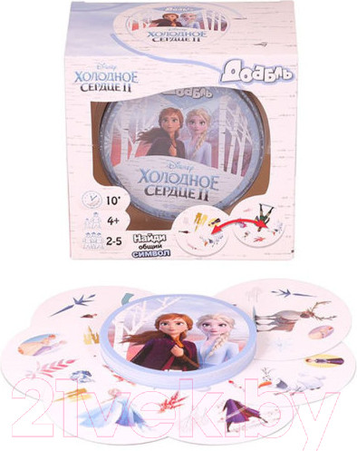 Изображение товара Настольная игра Asmodee Доббль. Холодное сердце 2 / БП-00003119