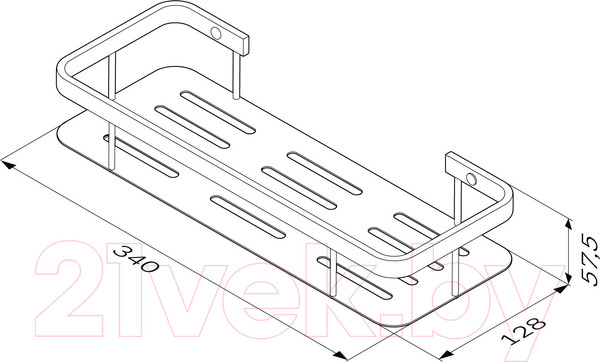 Изображение товара Полка для ванной AM.PM Sense L A7453100