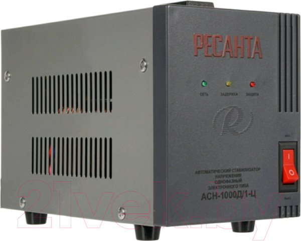 Изображение товара Стабилизатор напряжения Ресанта АСН-1000Д/1-Ц (63/6/38)