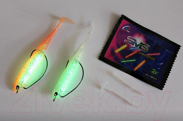 Изображение товара Мягкая приманка Lucky John Series 3D Makora Shad Tail / 140410-007 (4шт)