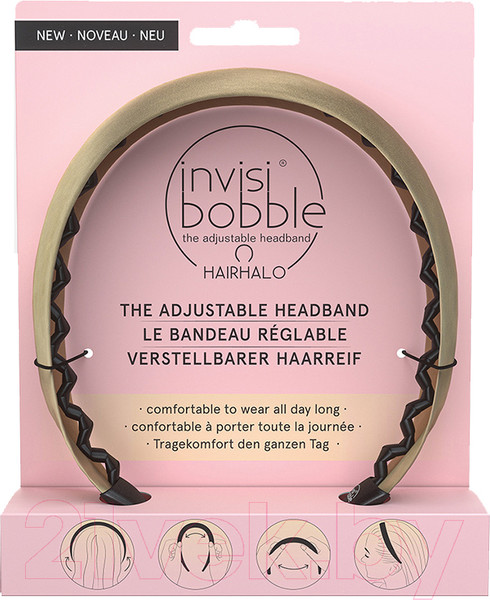 Изображение товара Обруч для волос Invisibobble Hairhalo Let's get Fizzycal