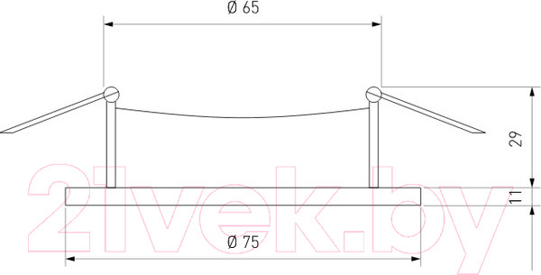 Изображение товара Точечный светильник Elektrostandard 112 MR16 (белый/черный)