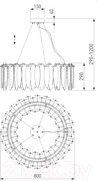 Изображение товара Люстра Bogate's 326/10