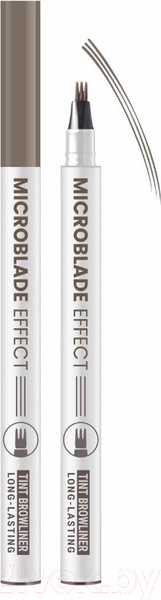 Изображение товара Фломастер для бровей Belor Design Microblade Effect тон 21