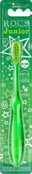 Изображение товара Зубная щетка R.O.C.S. Junior для детей от 6 до 12 лет