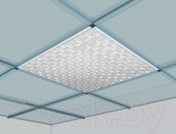 Изображение товара Решетка вентиляционная ERA Fusion П6060ДП