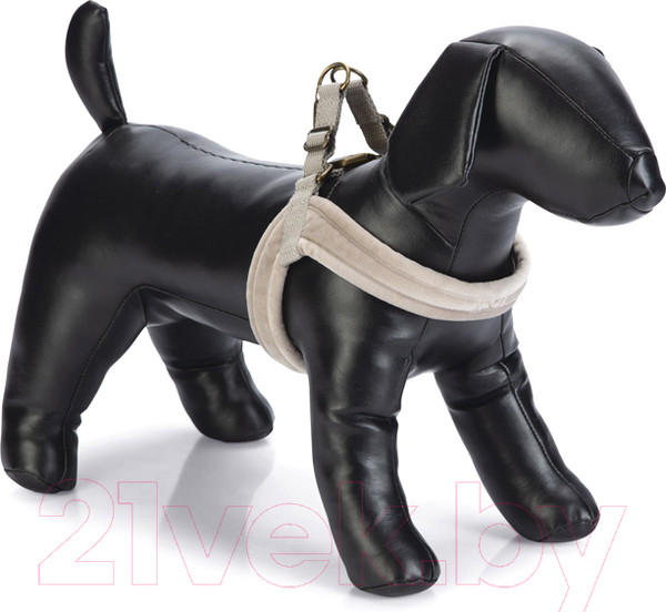 Изображение товара Шлея Designed by Lotte 747346 (XS, велюр, серый)