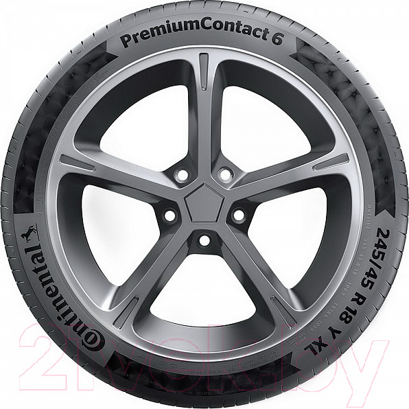 Изображение товара Летняя шина Continental PremiumContact 6 245/50R18 104H Mercedes