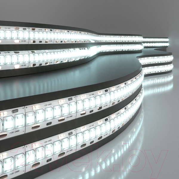 Изображение товара Светодиодная лента Elektrostandard 240 Led 16W IP65 12V 6500K (холодный белый)