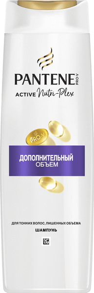 Изображение товара Шампунь для волос PANTENE Дополнительный объем (400мл)