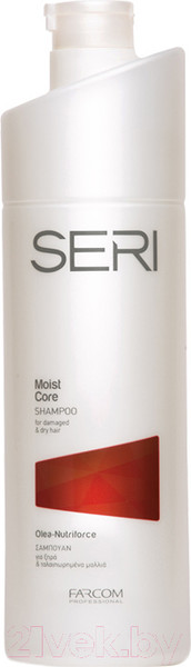 Изображение товара Шампунь для волос Farcom Professional Seri Moist Core для сухих поврежденных волос (1л)