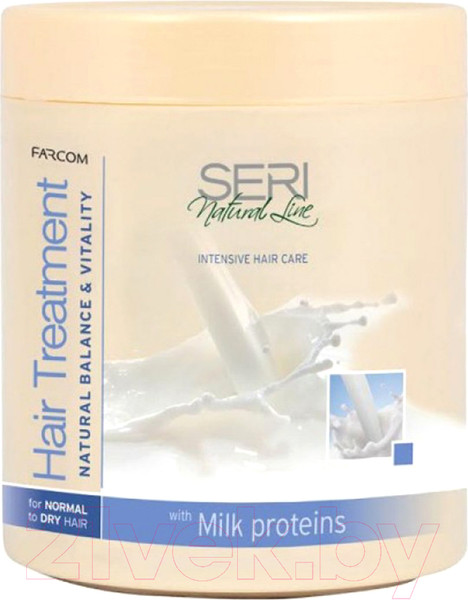 Изображение товара Маска для волос Farcom Professional Seri Natural Line гладкость и шелковистость (1л)