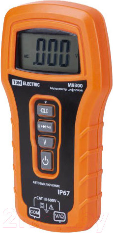 Изображение товара Мультиметр цифровой TDM M9300 / SQ1005-0012