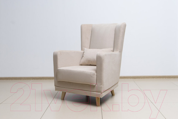 Изображение товара Кресло мягкое Комфорт-S Интерьерное (Light Beige)