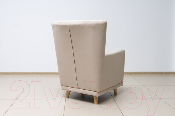 Изображение товара Кресло мягкое Комфорт-S Интерьерное (Light Beige)