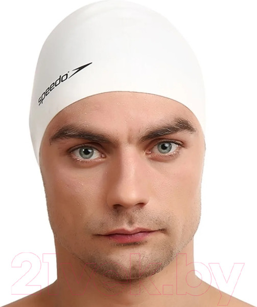 Изображение товара Шапочка для плавания Speedo Plain Flat Silicon Cap / 8-70991 0010