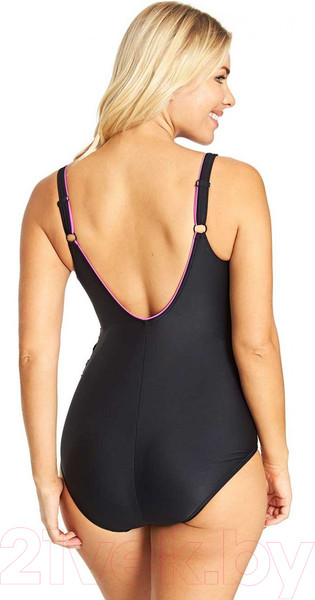 Изображение товара Купальник для плавания ZoggS Hayman Maternity Scoopback / 1059140 (р-р 44/40,черный/розовый)