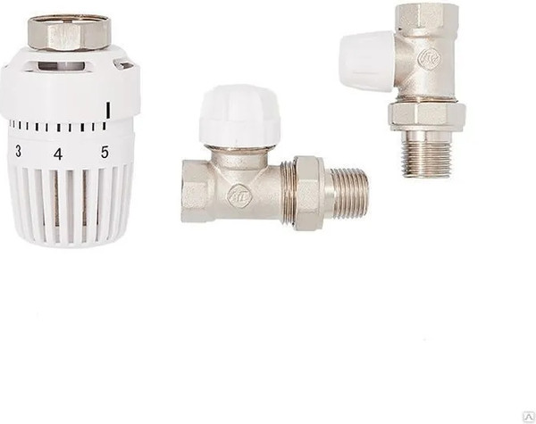 Изображение товара Комплект кранов для инженерного подключения Tim RVKD208.03