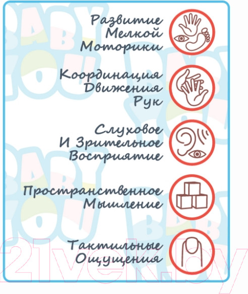 Изображение товара Прорезыватель для зубов Bondibon Лягушка / ВВ3923