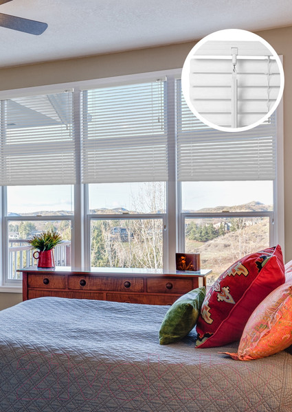 Изображение товара Жалюзи горизонтальные Эскар 50x160 / 6050160 (белый)