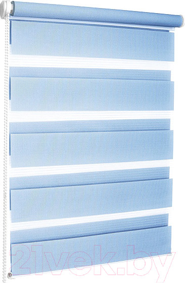 Изображение товара Рулонная штора Эскар День-Ночь 65x170 / 400506065 (голубой)