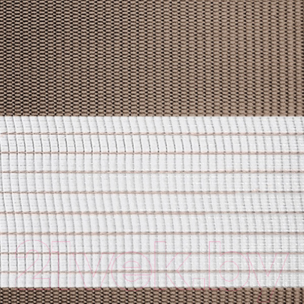 Изображение товара Рулонная штора Эскар День-Ночь 98x170 / 400508098 (коричневый)