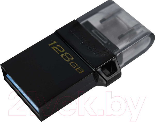 Изображение товара USB flash накопитель Kingston DT MicroDuo 3 Gen2 + microUSB 128GB (DTDUO3G2/128GB)