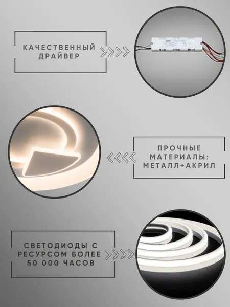 Изображение товара Потолочный светильник Aitin-Pro H6428-1