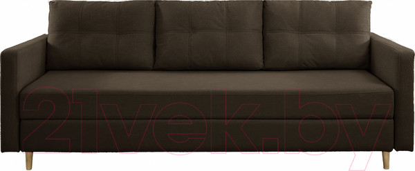 Изображение товара Диван Brioli Рензо П (J5/коричневый)