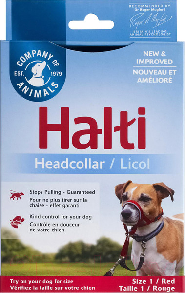 Изображение товара Недоуздок Halti Headcollar Size 1 11409/COA/HH014 (красный)