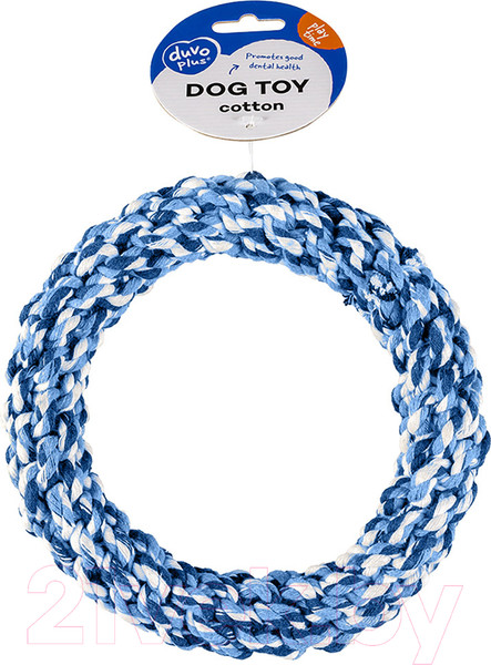 Изображение товара Игрушка для собак Duvo Plus Кольцо / 4705101/DV (голубой)