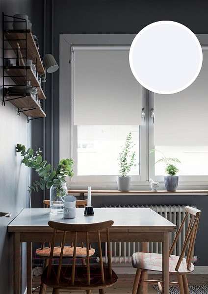 Изображение товара Рулонная штора Эскар Kauffort Blackout 37x160 / 847100371601 (белый)