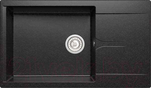 Изображение товара Мойка кухонная Polygran Gals 862 (черный)