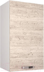 Изображение товара Шкаф навесной для кухни Anrex Alesia 1D/40-F1 (серый/сосна винтаж)
