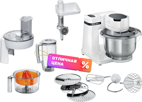 Изображение товара Кухонный комбайн Bosch MUMS2EW40