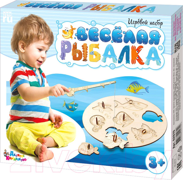 Изображение товара Развивающая игра Десятое королевство Веселая рыбалка / 02970