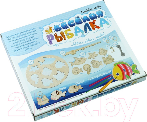 Изображение товара Развивающая игра Десятое королевство Веселая рыбалка / 02970