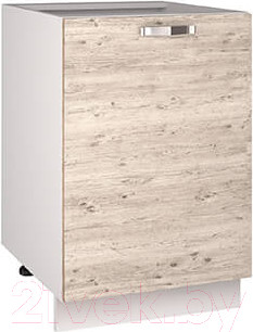 Изображение товара Шкаф-стол кухонный Anrex Alesia 1D/50-F1 (серый/сосна винтаж)