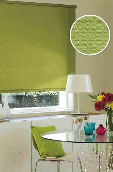 Изображение товара Рулонная штора Эскар 68x170 / 310180681701 (темно-оливковый)