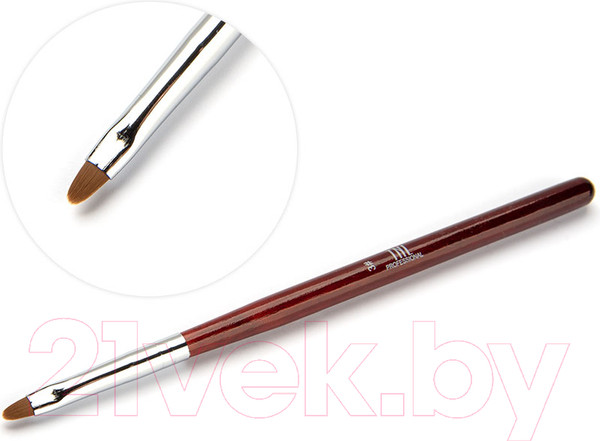 Изображение товара Кисть для маникюра TNL №03 улучшенная